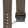 Коричневый кожаный ремешок Tissot T610036040, под крокодила, 21/18 мм, без замка, для часов Tissot Chemin des Tourelles Powermatic 80 T099.407