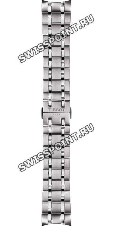 Стальной браслет Tissot T605036034 для часов Tissot Chemin Des Tourelles T099.405, T099.407, T099.408
