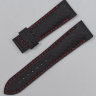 Черный кожаный ремешок Tissot T610028063, теленок, 21/18, без замка, для часов Tissot T-Race T027.414, T027.417