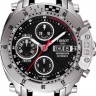 Черный кожаный ремешок Tissot T610028063, теленок, 21/18, без замка, для часов Tissot T-Race T027.414, T027.417