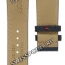 Черный кожаный ремешок Tissot T610028063, теленок, 21/18, без замка, для часов Tissot T-Race T027.414, T027.417