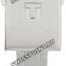 Стальной раскладной замок Tissot T640027370, полированный, 20 мм, для каучукового ремешка часов Tissot