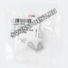 Стальной раскладной замок Tissot T640027370, полированный, 20 мм, для каучукового ремешка часов Tissot