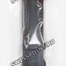 Черный каучуковый ремешок Certina C603019462, красная прострочка, черная пряжка, для часов Certina DS-2 C024.447.17.051.33