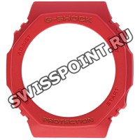 Красный рант корпуса часов Casio 10593723 для часов Casio GA-2100-4A