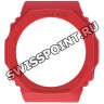 Красный рант корпуса часов Casio 10593723 для часов Casio GA-2100-4A