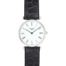Черный кожаный ремешок Longines L682101281, 15/14, без замка, для часов Longines La Grande Classique L4.510.2, L4.510.4