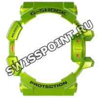 Зеленый полимерный рант корпуса Casio 10488601 для часов Casio GBA-400-3B