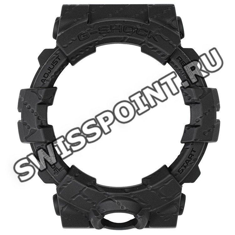 Черный полимерный рант корпуса Casio 10568982 для часов Casio GBA-800AT-1A Asics Tiger