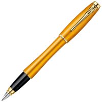 1892540 Перьевая ручка Parker Urban Premium Historical Colors Yellow GT F205, перо: F (№ 302)