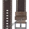 Коричневый кожаный ремешок Tissot T600043872 / T610044153, удлиненный, 22/22 XL, серая пряжка, для часов Tissot Gent XL T116.410.36.097.00