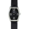 Черный кожаный ремешок Longines L682110219, теленок, лаковый, 14/14, без замка, для часов Longines Evidenza L2.155.0, L2.155.4