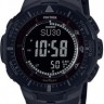 Черный полимерный ремешок Casio 10443951, черная пряжка, для часов Casio Pro Trek PRG-300, PRW-3000, PRW-3100