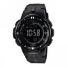 Черный полимерный ремешок Casio 10443951, черная пряжка, для часов Casio Pro Trek PRG-300, PRW-3000, PRW-3100