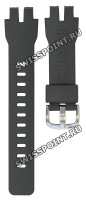 Черный полимерный ремешок Casio 10570856 для часов Casio PRG-330-1A