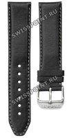 Черный кожаный ремешок Tissot T600013450, 21/20, стальная пряжка, для часов Tissot Quickster