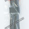 Черный каучуковый ремешок Certina C603019563, желтая пряжка, для часов Certina DS Podium C001.639.97.057.04