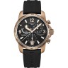 Черный каучуковый ремешок Certina C603019563, желтая пряжка, для часов Certina DS Podium C001.639.97.057.04