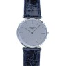 Черный кожаный ремешок Longines L682100612, 17/14, без замка, для часов Longines Agassiz L4.508.6, L4.508.7
