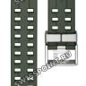 Зеленый полимерный ремешок Casio 10664307 для часов Casio GWG-B1000-3A