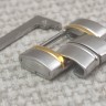 Стальное комбинированное звено браслета Tissot A660/760, сталь/жёлтый, для часов Sea Star T55.0.483.11, T55.0.483.21 Стальное комбинированное звено браслета Tissot A660/760, сталь/жёлтый, для часов Sea Star T55.0.483.11, T55.0.483.21
