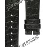 Черный кожаный ремешок Longines L682110778, теленок, укороченный, 18/16 XS, без замка, для часов Longines La Grande Classique L4.691.6, L4.691.7, L4.705.2, L4.705.4, L4.708.2