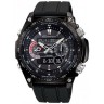 Черный полимерный ремешок Casio 10242631 для часов Casio WVQ-143, WVQ-550, EQW-M710, EQW-510, EQW-500