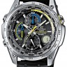 Черный полимерный ремешок Casio 10242631 для часов Casio WVQ-143, WVQ-550, EQW-M710, EQW-510, EQW-500