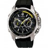 Черный полимерный ремешок Casio 10242631 для часов Casio WVQ-143, WVQ-550, EQW-M710, EQW-510, EQW-500