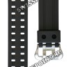 Черный полимерный ремешок Casio 10242631 для часов Casio WVQ-143, WVQ-550, EQW-M710, EQW-510, EQW-500