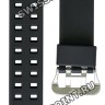 Черный полимерный ремешок Casio 10242631 для часов Casio WVQ-143, WVQ-550, EQW-M710, EQW-510, EQW-500