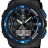 Черный полимерный ремешок Casio 10431876 для часов Casio SGW-500H-2B