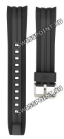 Черный полимерный ремешок Casio 10571130 для часов Casio EFV-550P-1A