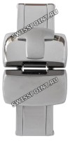Стальной раскладной замок Tissot T640027381, 14 мм, для каучукового ремешка часов Tissot