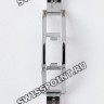 Стальной раскладной замок Tissot T640027381, 14 мм, для каучукового ремешка часов Tissot