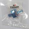 Стальной раскладной замок Tissot T640020854, 18 мм, для кожаного ремешка часов Tissot