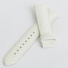Белый кожаный ремешок Certina C610014732, удлиненный, 17/16 XL, имитация крокодила, без замка, для часов Certina DS First C014.217, C538.7084