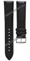 Черный кожаный ремешок Tissot T600047946 / T610047947, 20/18, стальная пряжка, для часов Tissot T-Classic T143.410.16.041.00 Every Time