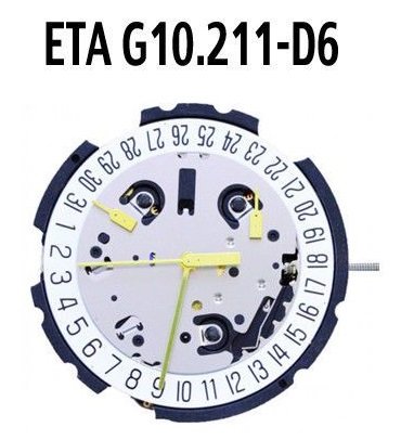 Механизм ETA G10.211 H1/6 в сборе