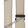 Коричневый кожаный ремешок Longines L682101006, 20/18, без замка, для часов Longines Master Collection L2.611.4, L2.619.4, L2.631.4