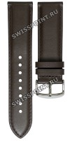 Коричневый кожаный ремешок Casio 10489219, 24/22, стальная пряжка, для часов Casio EFR-539L-7A