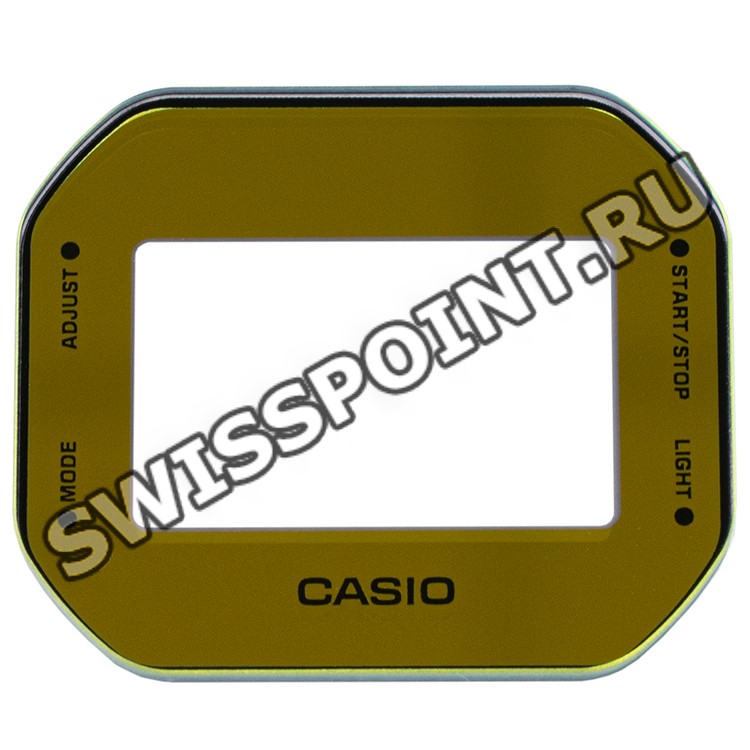 Минеральное стекло Casio 10569711 с принтом для часов Casio DW-5600BBMB-1