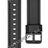 Черный полимерный ремешок Casio 10670404 для часов Casio ECB-2200PB-1A