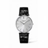 Черный кожаный ремешок Longines L682111048, теленок, удлиненный, 20/16 XL, без замка, для часов Longines La Grande Classique L4.755.1, L4.755.2, L4.755.4, L4.766.1, L4.766.2, L4.766.4, L4.766.6, L4.766.7, L4.770.0, L4.786.2, L4.786.4, L4.789.0, L4.908.1