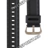 Черный полимерный ремешок Casio 10450938, стальная пряжка, для часов Casio Pro Trek PRG-270-1A