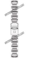 Стальной браслет Tissot T605036878 для часов Tissot Quickster T095.410.11.037.00, T095.410.11.057.00