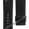 Черный кожаный ремешок Tissot T610035306, теленок, 22/20, интегрированный, без замка, для часов Tissot T-Touch Solar T091.420, T091420A, T110.420