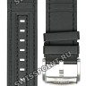 Синий каучуковый ремешок Tissot T604047161 с тканевой накладкой, 22/22, стальная пряжка, для часов Tissot T-Sport T125.617.17.051.03 Supersport Chrono