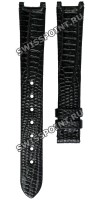 Черный кожаный ремешок Balmain B1732285, 14/12, с вырезом 9 мм, без замка, для часов Balmain Balmazing 1811, 1815