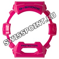 Розовый полимерный рант корпуса Casio 10449480 для часов Casio G-8900SC-4E